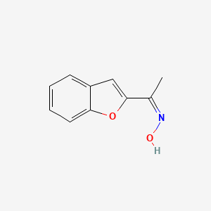 2-[1-(Hydroxyimino)ethyl]benzofuran