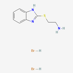 2-(1H-Benzoimidazol-2-ylsulfanyl)-ethylaminedihydrobromide