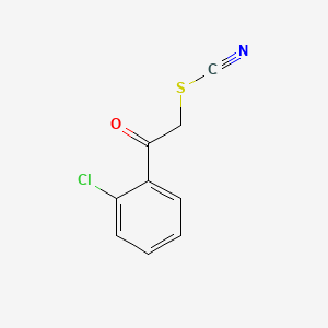 2-(2-Chlorophenyl)-2-oxoethyl thiocyanate