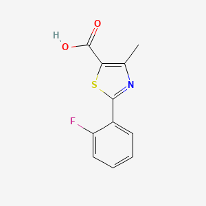 2-(2-Fluoro-phenyl)-4-methyl-thiazole-5-carboxylic acid