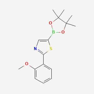 2-(2-Methoxyphenyl)thiazole-5-boronic acid pinacol ester