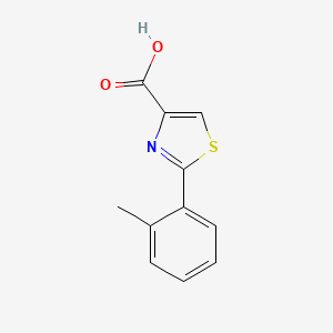 2-(2-Methylphenyl)-1,3-thiazole-4-carboxylic acid