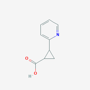 2-(2-Pyridyl)cyclopropanecarboxylic Acid