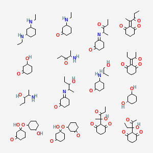 2-(2-hydroxy-3-oxopentan-2-yl)cyclohexane-1,3-dione