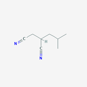 2-(2-methylpropyl)butanedinitrile (PGL stage-I)