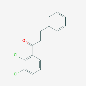 2',3'-Dichloro-3-(2-methylphenyl)propiophenone