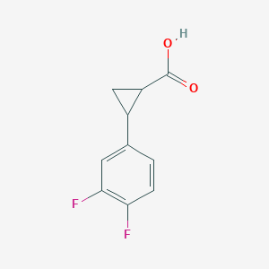 2-(3,4-Difluorophenyl)cyclopropanecarboxylic Acid