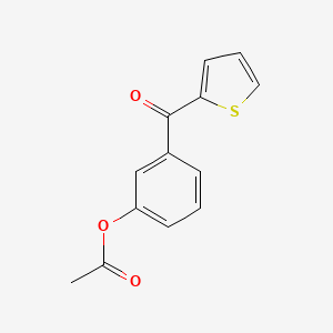 2-(3-Acetoxybenzoyl) thiophene