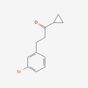 2-(3-Bromophenyl)ethyl cyclopropyl ketone