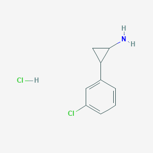 2-(3-Chlorophenyl)cyclopropylamine Hydrochloride