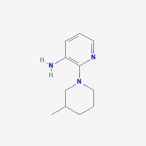 2-(3-Methyl-1-piperidinyl)-3-pyridinylamine