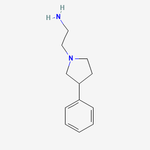 2-(3-Phenyl-pyrrolidin-1-yl)-ethylamine