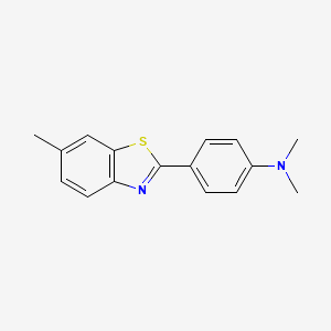 2-(4’-(dimethylamino)phenyl)-6-methyl-benzothiazole