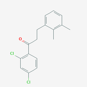 2',4'-Dichloro-3-(2,3-dimethylphenyl)propiophenone