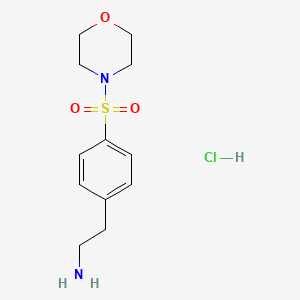2-(4-(Morpholinosulfonyl)phenyl)ethanamine hydrochloride