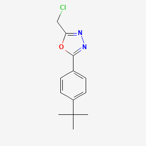 2-[4-(tert-Butyl)phenyl]-5-(chloromethyl)-1,3,4-oxadiazole
