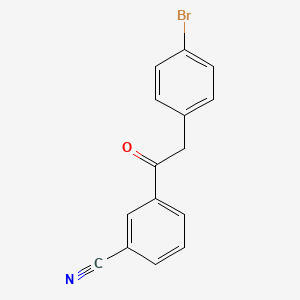 2-(4-Bromophenyl)-3'-cyanoacetophenone