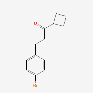 2-(4-Bromophenyl)ethyl cyclobutyl ketone
