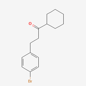 2-(4-Bromophenyl)ethyl cyclohexyl ketone