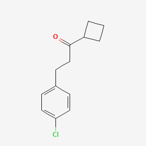 2-(4-Chlorophenyl)ethyl cyclobutyl ketone