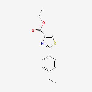 2-(4-Ethyl-phenyl)-thiazole-4-carboxylic acid ethyl ester