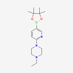 2-(4-Ethyl-piperazin-1-yl)pyridine-5-boronic acid pinacol ester