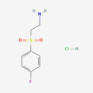 2-(4-Fluoro-benzenesulfonyl)-ethylaminehydrochloride