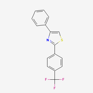 2-(4-Trifluoromethylphenyl)-4-phenylthiazole