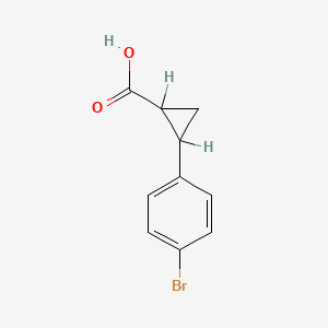 2-(4-bromophenyl)cyclopropane-1-carboxylic acid