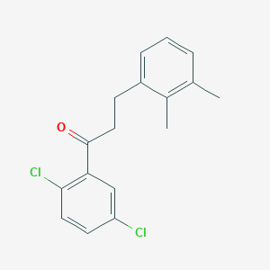 2',5'-Dichloro-3-(2,3-dimethylphenyl)propiophenone