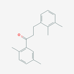 2',5'-Dimethyl-3-(2,3-dimethylphenyl)propiophenone