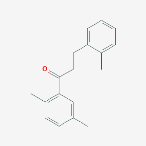 2',5'-Dimethyl-3-(2-methylphenyl)propiophenone