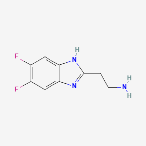 2-(5,6-Difluoro-1H-benzoimidazol-2-yl)ethylamine