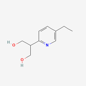 2-(5-ethylpyridin-2-yl)propane-1,3-diol