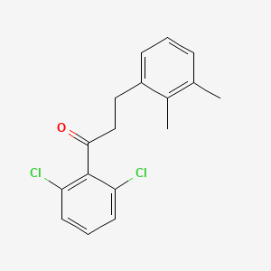 2',6'-Dichloro-3-(2,3-dimethylphenyl)propiophenone