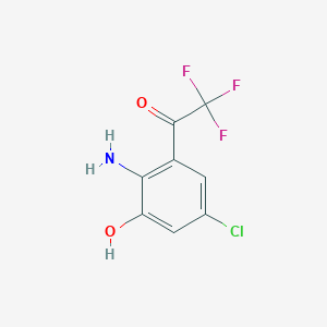 2'-Amino-5'-chloro-3'-hydroxy-2,2,2-trifluoroacetophenone