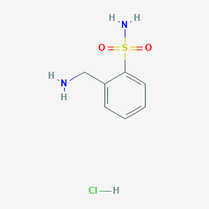 2-(Aminomethyl)benzenesulfonamide hydrochloride