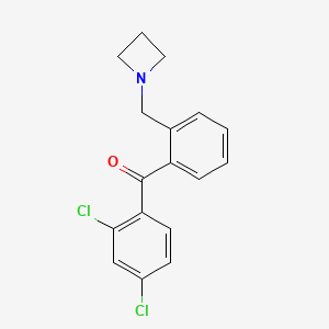 2'-Azetidinomethyl-2,4-dichlorobenzophenone