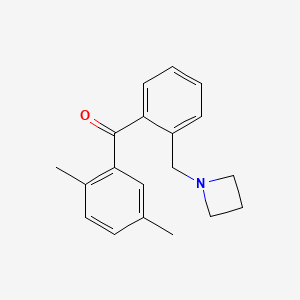 2'-Azetidinomethyl-2,5-dimethylbenzophenone