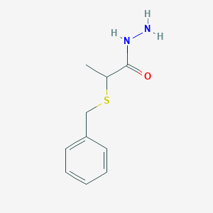 2-(Benzylthio)propanohydrazide
