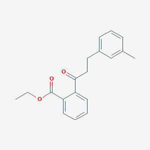 2'-Carboethoxy-3-(3-methylphenyl)propiophenone