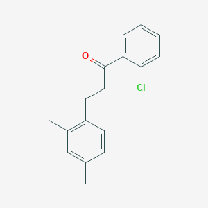 2'-Chloro-3-(2,4-dimethylphenyl)propiophenone