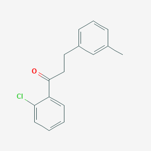 2'-Chloro-3-(3-methylphenyl)propiophenone