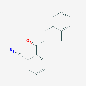 2'-Cyano-3-(2-methylphenyl)propiophenone