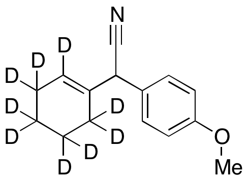 2-(Cyclohex-1-en-1-yl-d9)-2-(4-methoxyphenyl)acetonitrile