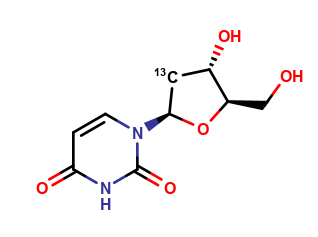 2’-Deoxyuridine-2’-13C
