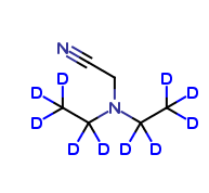 2-(Diethylamino)acetonitrile-d10