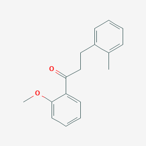 2'-Methoxy-3-(2-methylphenyl)propiophenone