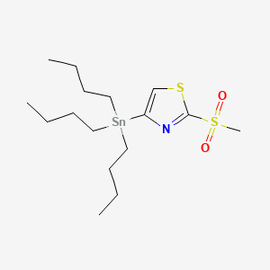 2-(Methylsulfonyl)-4-(tributylstannyl)thiazole