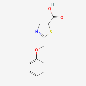 2-(Phenoxymethyl)-1,3-thiazole-5-carboxylic acid